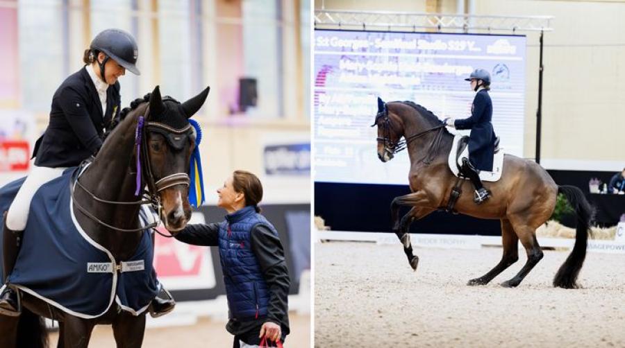 De vann finalerna av Dressage Power