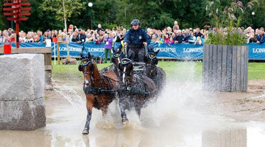 År 2017 stod Göteborg som värd för EM i sportkörning. År 2024 blir det ett nytt mästerskap på hemmaplan, denna gång är det ungdomarna som ska tävla i Flyinge. Arkivfoto: Tomas Holcbecher